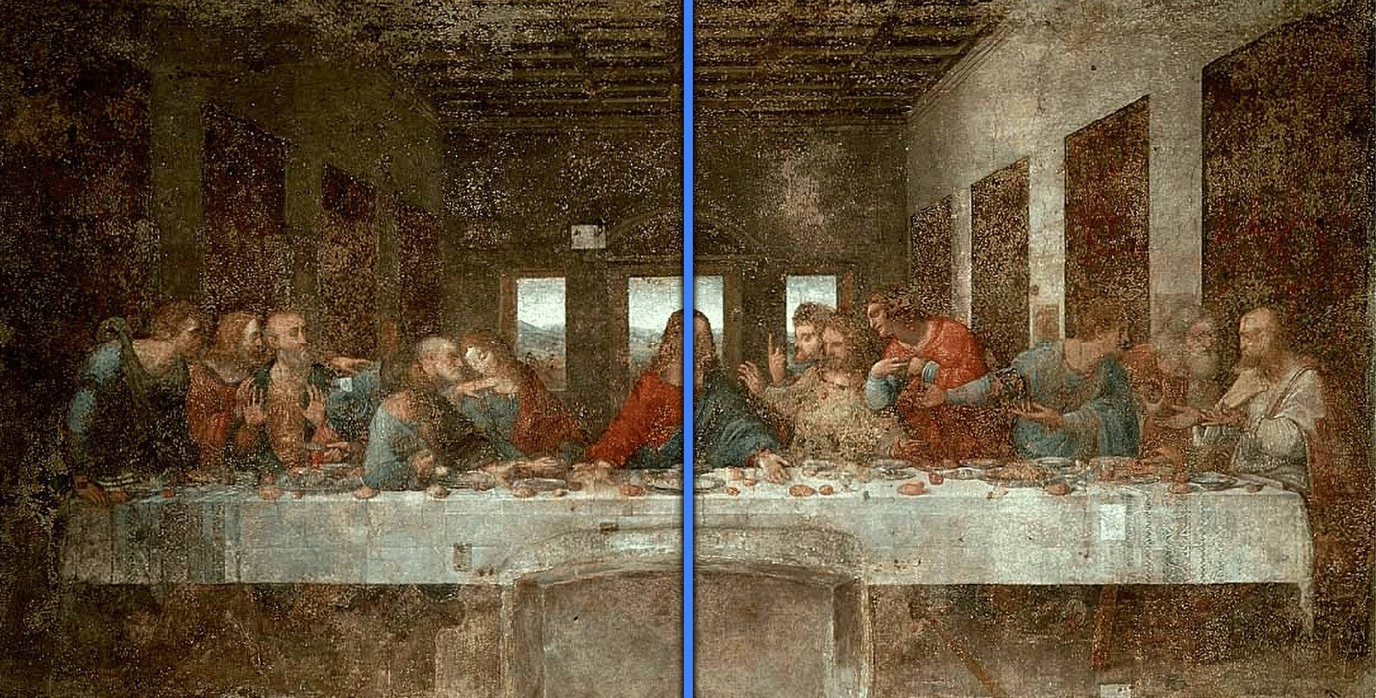 Symmetry in Leonardo da Vinci’s <i>The Last Supper</i>